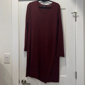 Eileen Fisher merino wool sweater dress